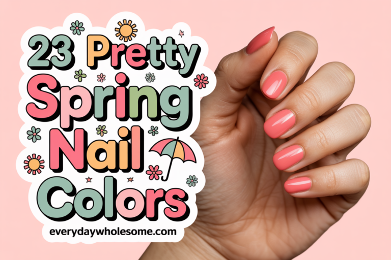 23 Pretty Spring Nail Colors Ideas for a Fresh and Stylish Look