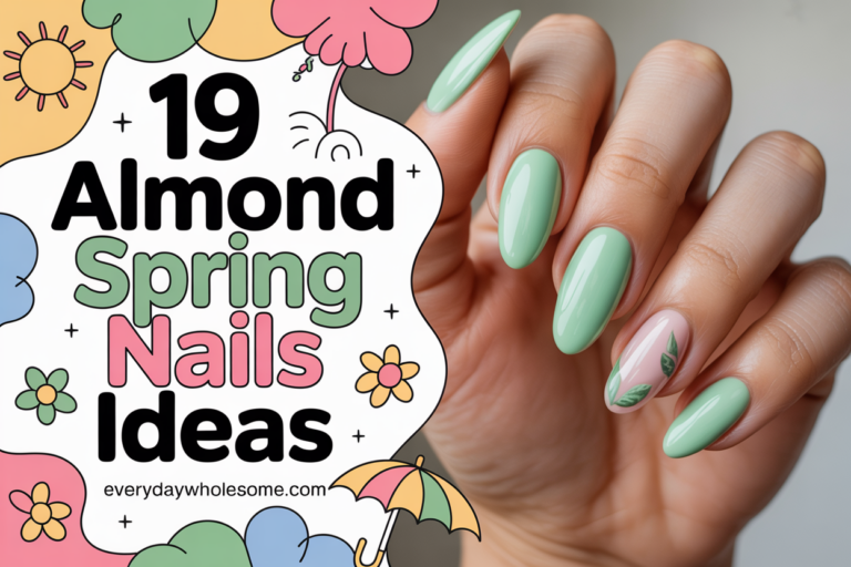 19 Almond Spring Nails Ideas To Refresh Your Look This Season