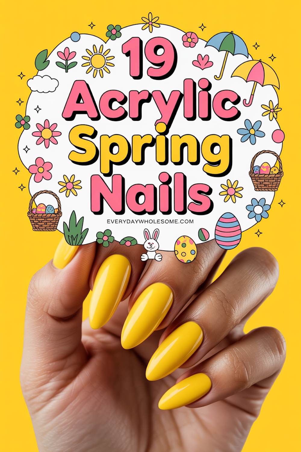 19 Spring Nails Ideas Acrylic Designs for a Fresh Seasonal Look ...