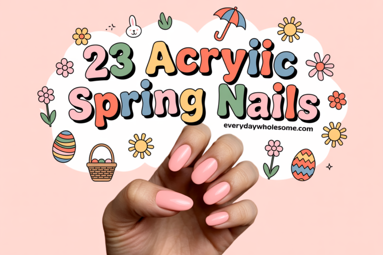 23 Acrylic Spring Nails Ideas To Refresh Your Look This Season