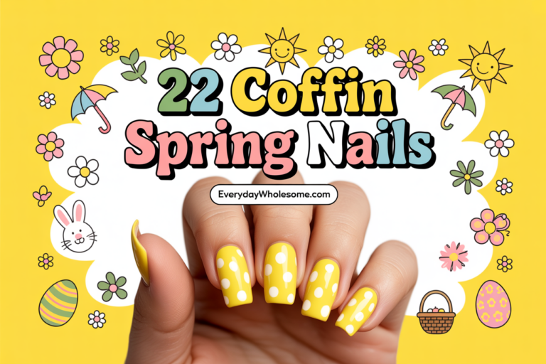 22 Spring Nails Ideas Coffin You Need to Try Now