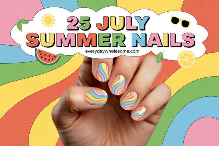 25 July Nails Ideas for Summer Stunning Designs to Elevate Your Warm-Weather Look