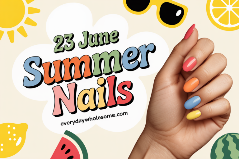23 June Nails Ideas for Summer Stunning Styles to Elevate Your Warm-Weather Look