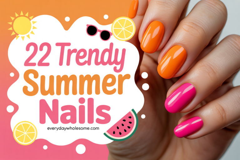 22 Trendy Summer Nails Ideas to Refresh Your Look This Season