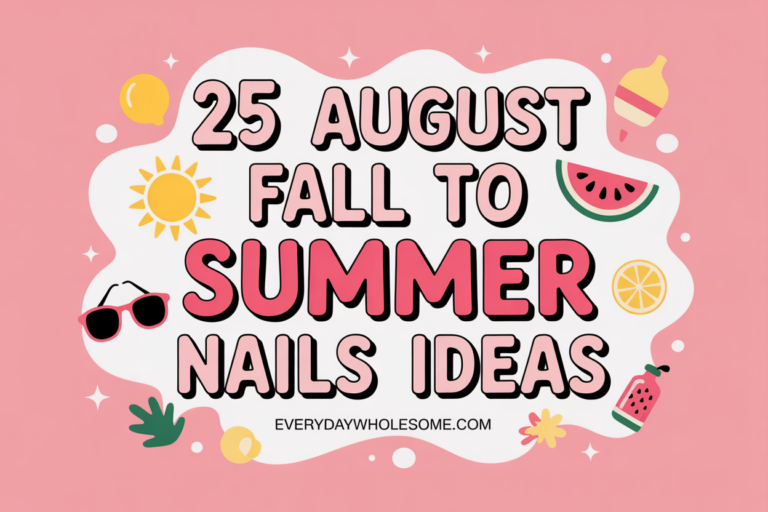 25 August Nail Ideas for Back to School and Late Summer Trends to Try