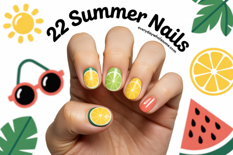 22 Summer Nails Ideas To Elevate Your Seasonal Style