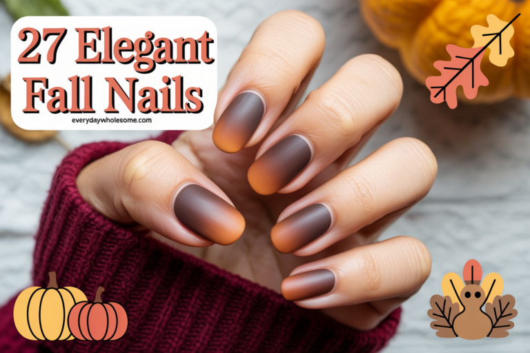 27 Elegant Fall Nails Ideas to Elevate Your Seasonal Style