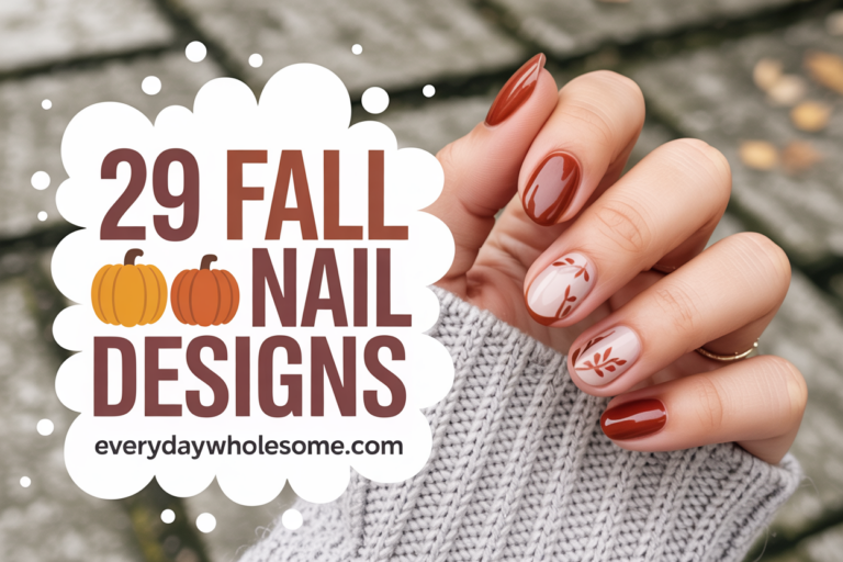 29 Fall Nail Designs To Elevate Your Cozy Seasonal Style
