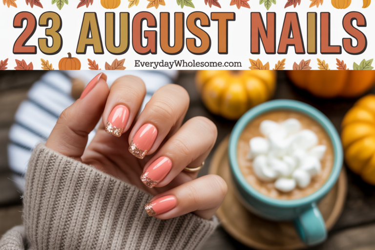 23 August Nails Designs for Elegant Summer Manicures