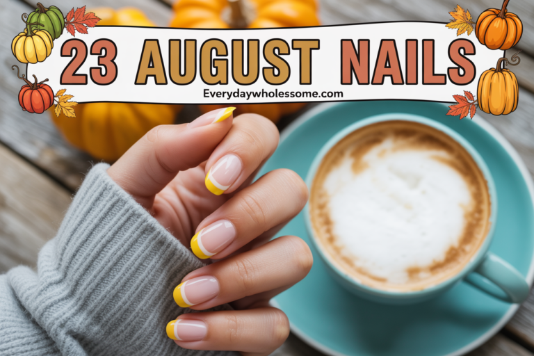 23 August Nails Ideas for Stylish Late-Summer Looks