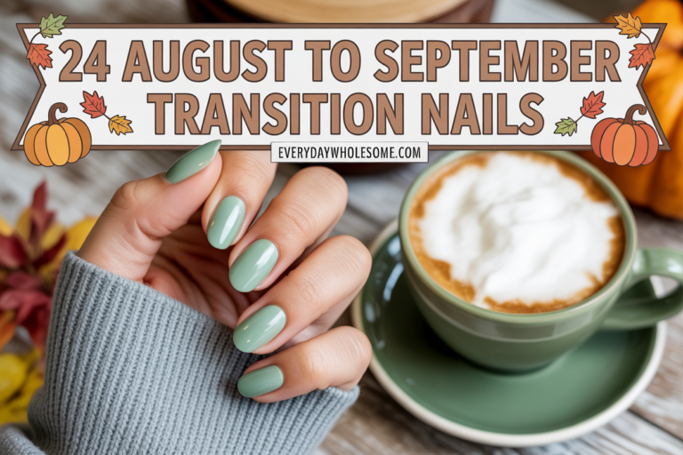 24 August to September Nails: Effortless Transitional Designs