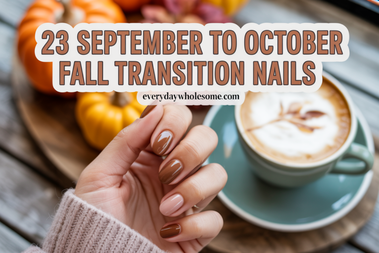 23 September to October Nails: Stylish Seasonal Ideas