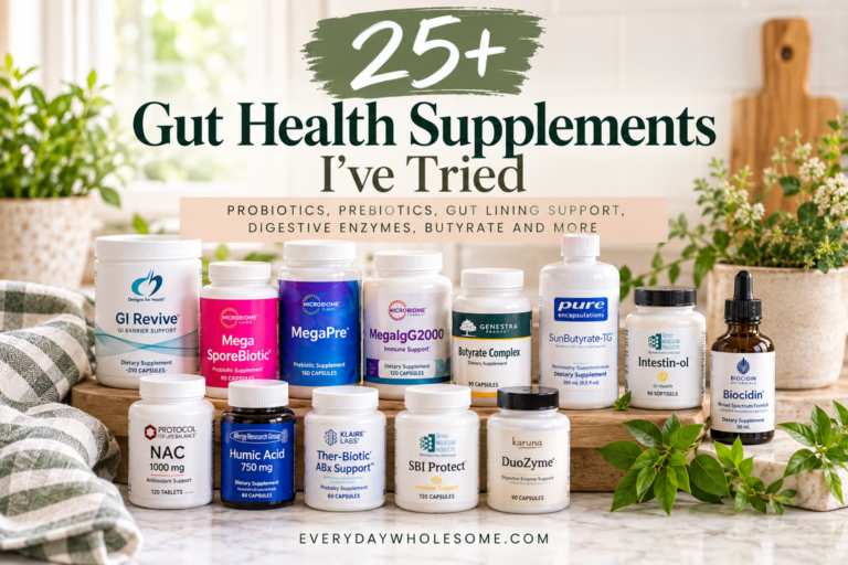 25+ Gut Health Supplements I’ve Tried: My Gut Health Journey
