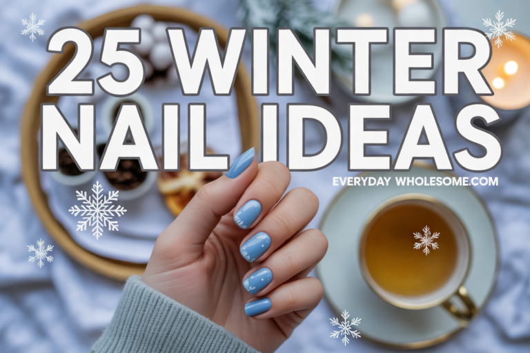 25 Winter Nail Ideas for a Chic Seasonal Look